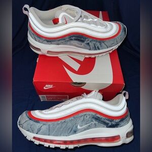 Nike Women’s Air Max 97 “Washed Denim”Sneakers